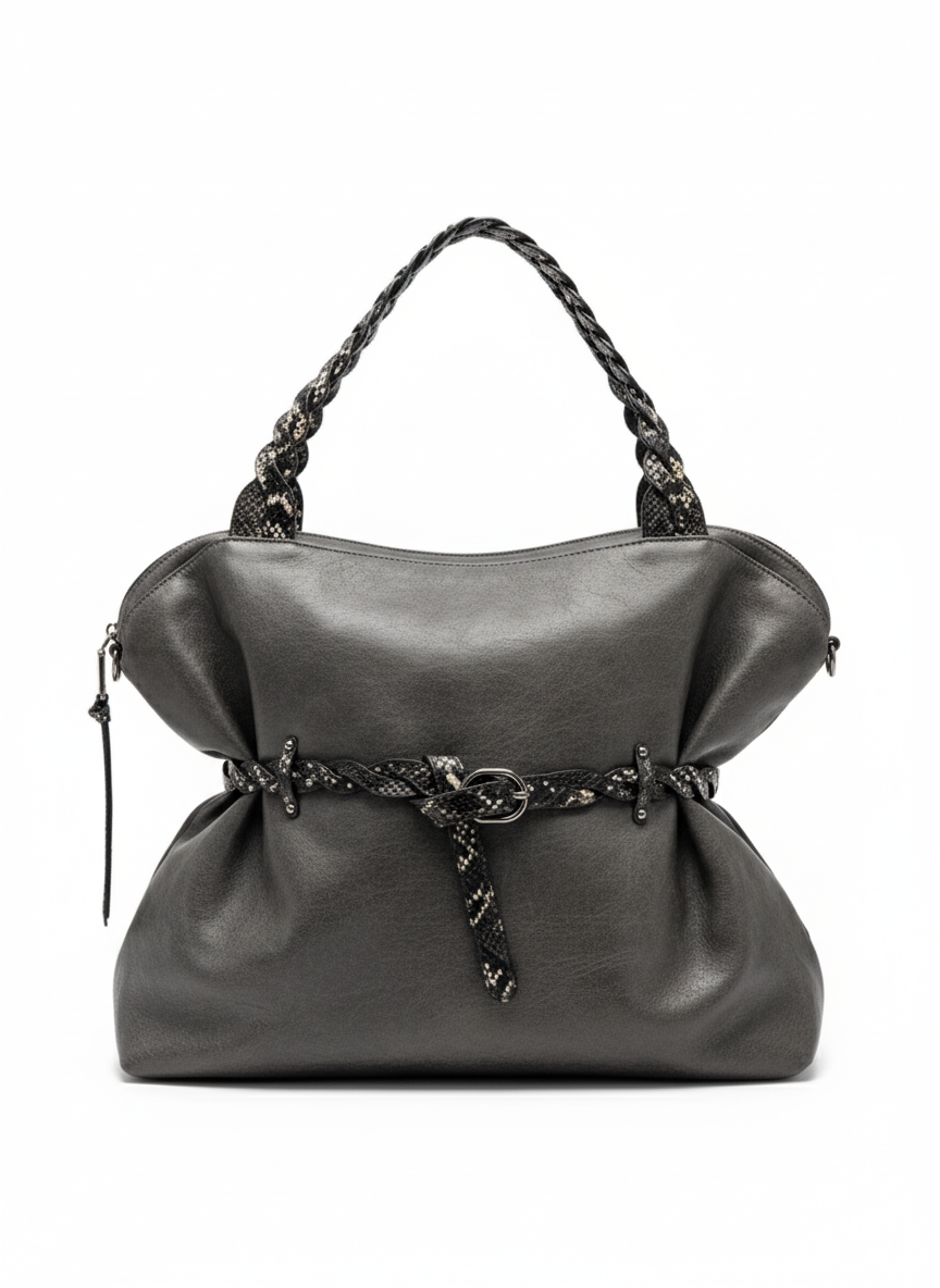 Bolso Asa Trenza Serpiente