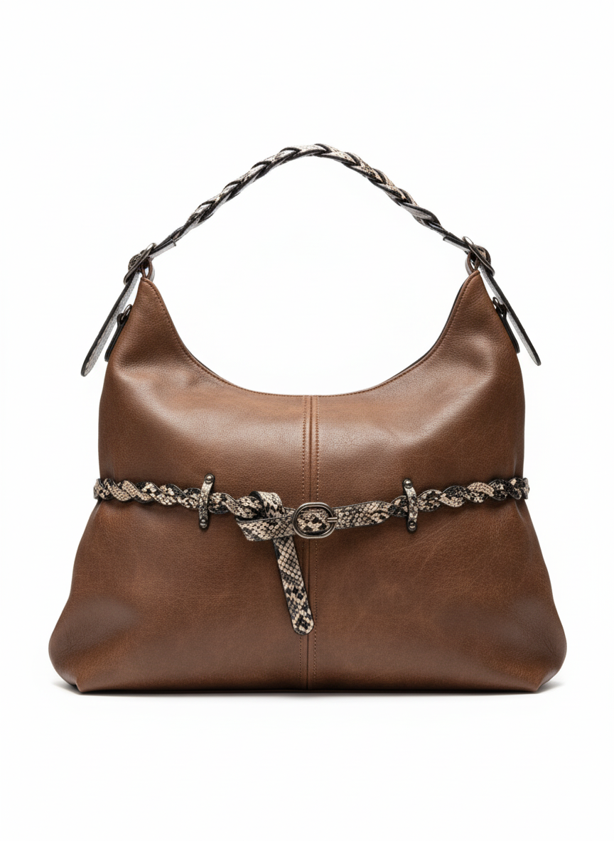 Bolso Asa Trenza Serpiente
