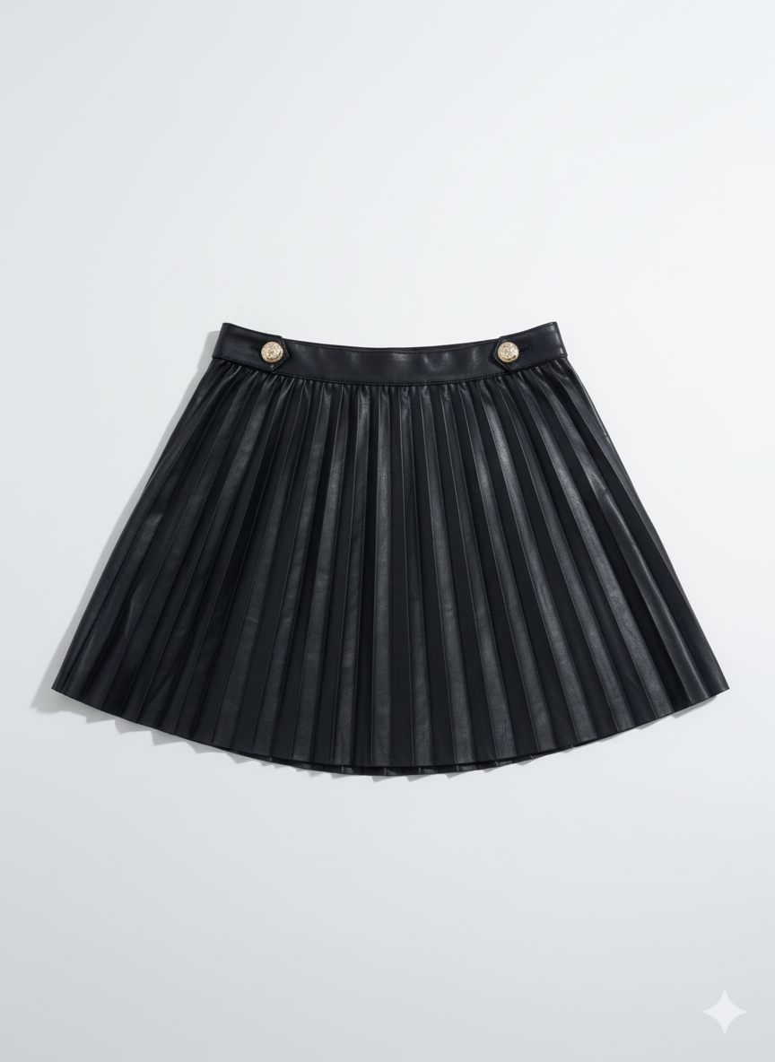Falda Tablas Polipiel