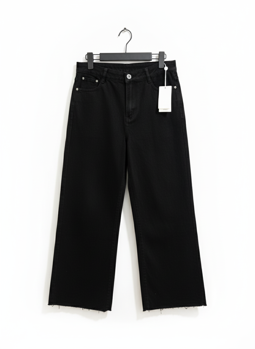 Jeans Anchos Negros