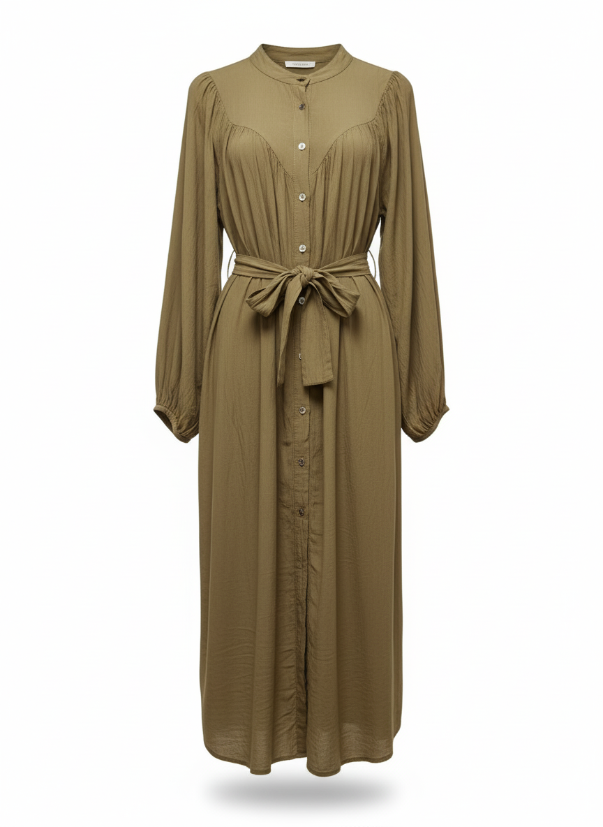 Vestido Lazo Evasé