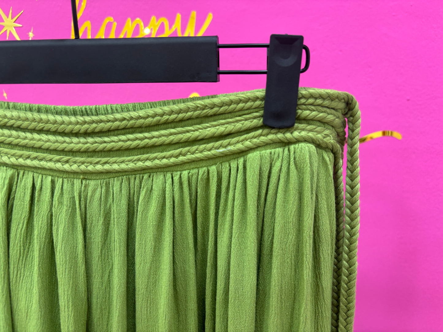 Pantalón Fluido Verde