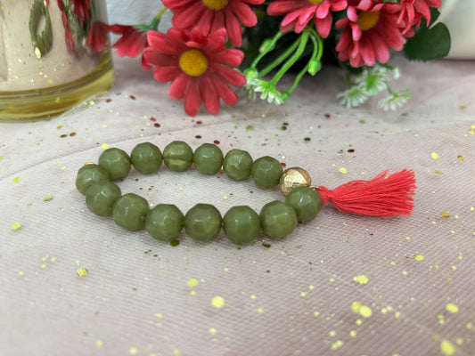 Pulsera Elástica Fleco