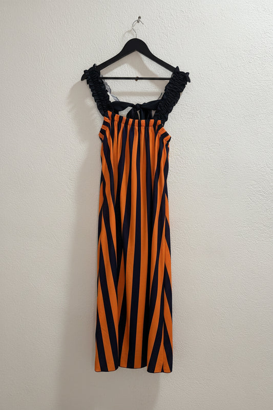Vestido Marino Naranja