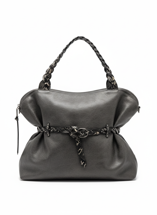 Bolso Asa Trenza Serpiente