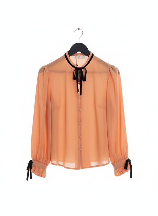 Camisa Naranja Lacitos