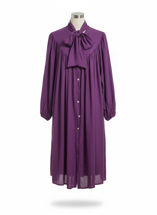 Vestido Lazo Evasé