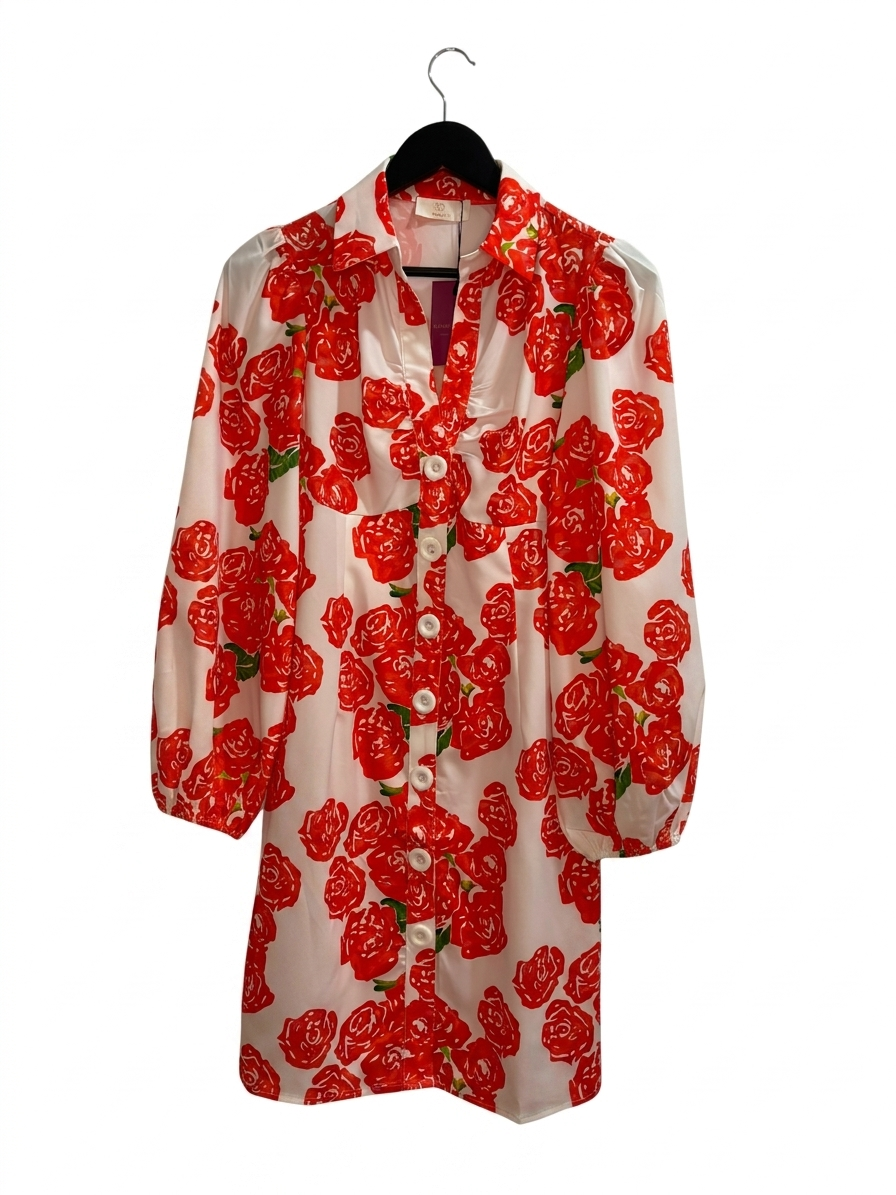 Vestido Rosas