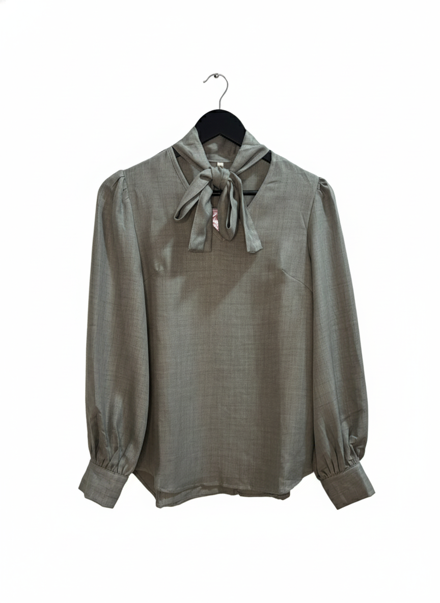 Camisa Gris Lazo