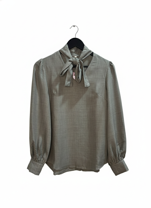 Camisa Gris Lazo
