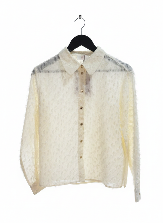 Camisa Pelitos Beige